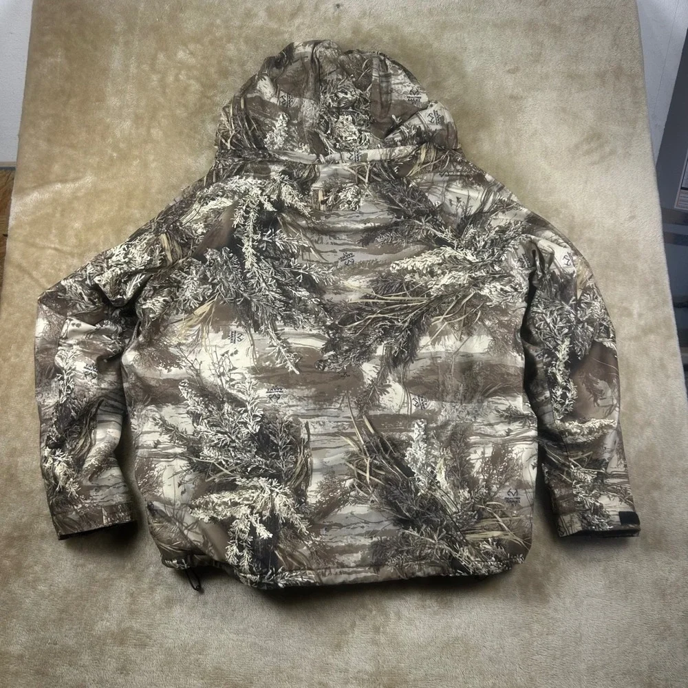 MidwayUSA Hunter Creek Realtree Max-1 XT Camo Hunting Jacket Men 2XL Tall Hooded